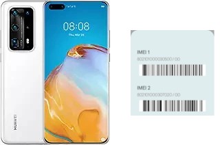 How to find the IMEI code on P40 Pro+