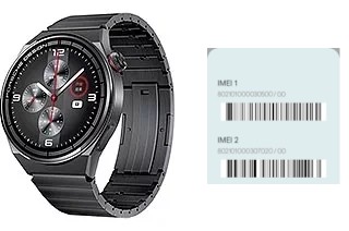 How to see the IMEI code in Watch GT 3 Porsche Design