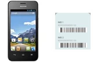 How to find the IMEI code on Ascend Y320