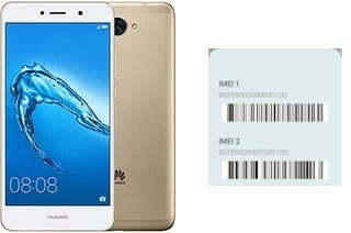 How to find the IMEI code on Huawei Y7