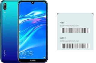 How to find the IMEI code on Y7 Pro (2019)