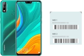 How to find the IMEI code on Huawei Y8s