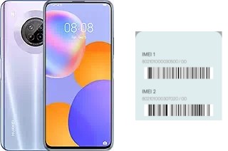 How to find the IMEI code on Huawei Y9a