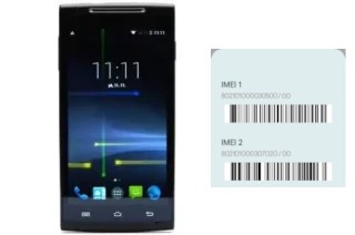 How to find the IMEI code on HP5080