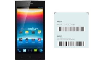 How to see the IMEI code in Eccooqtium