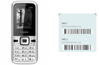 How to see the IMEI code in I Kall K14