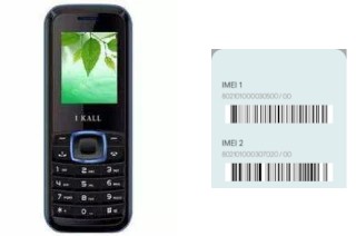 How to see the IMEI code in I Kall K19