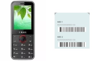 How to find the IMEI code on I Kall K21