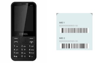 How to see the IMEI code in I Kall K22