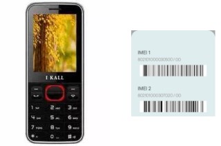 How to see the IMEI code in I Kall K23