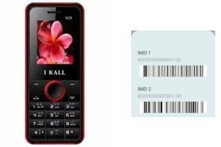 How to see the IMEI code in I Kall K24