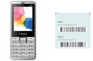 How to see the IMEI code in K33 Plus