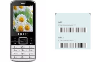 How to see the IMEI code in I Kall K34