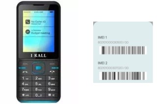 How to see the IMEI code in K37 New