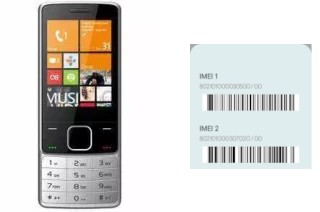 How to see the IMEI code in K6300