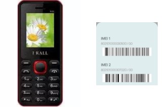 How to see the IMEI code in I Kall K66