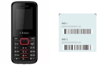 How to see the IMEI code in I Kall K88