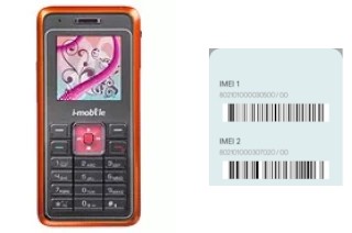 How to find the IMEI code on i-mobile 315