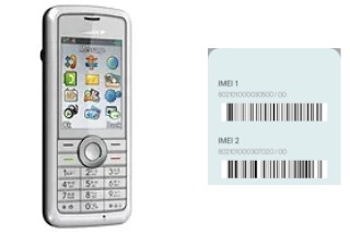 How to find the IMEI code on i-mobile 320