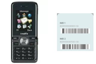 How to find the IMEI code on i-mobile 520