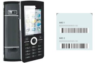 How to find the IMEI code on i-mobile 522