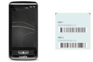 How to find the IMEI code on TV650 Touch