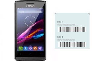 How to see the IMEI code in I-Smart IS-400I