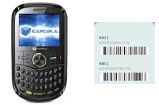 How to find the IMEI code on Comet II