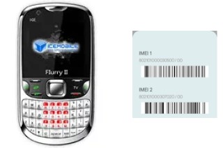 How to find the IMEI code on Flurry II