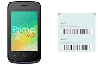 How to find the IMEI code on Prime 3.5