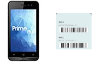 How to find the IMEI code on Prime 4.0 Plus