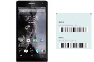 How to see the IMEI code in Royal V4