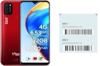 How to find the IMEI code on Titan P4000 Pro 2021