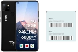 How to find the IMEI code on Titan P6000 Pro 2021