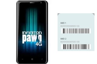 How to find the IMEI code on Pawn 4G