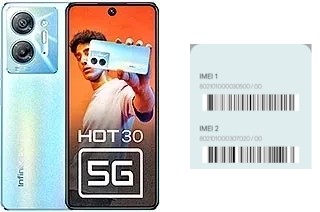 How to find the IMEI code on Hot 30 5G