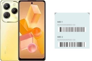 How to find the IMEI code on Hot 40 Pro