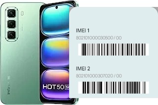 How to find the IMEI code on Hot 50