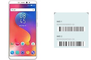 How to find the IMEI code on Hot S3