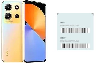 How to find the IMEI code on Note 30i