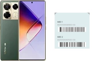 How to find the IMEI code on Note 40 Pro