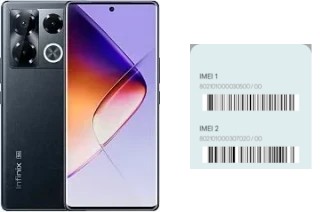 How to find the IMEI code on Note 40 Pro+