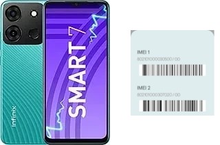 How to find the IMEI code on Smart 7 (India)