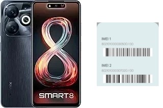 How to find the IMEI code on Smart 8 (India)