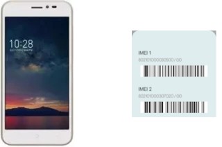 How to find the IMEI code on InFocus A2