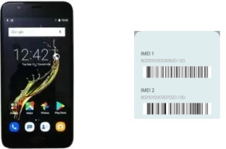 How to see the IMEI code in InFocus A3