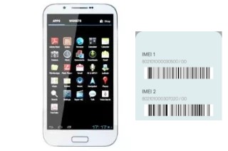 How to find the IMEI code on M5303