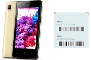 How to find the IMEI code on itel A20