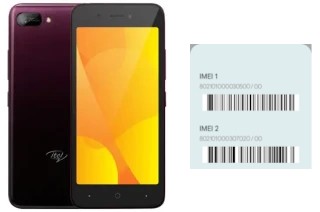 How to see the IMEI code in itel A25