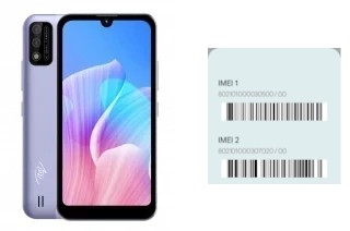 How to find the IMEI code on itel A26